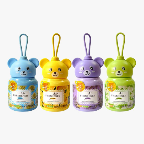 Qingxunmu 198g little bear solid air freshener fragrance perfume box agent car perfume