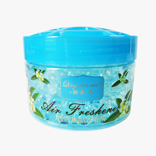 The independent brand Qingxunmu 130g crystal beads fresheners fragrances solid car perfume fragrance
