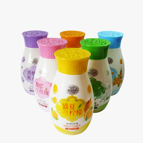 Air scented agent/238g Air freshener solids cream,Bowling pin shape.Beautiful world air fresheners