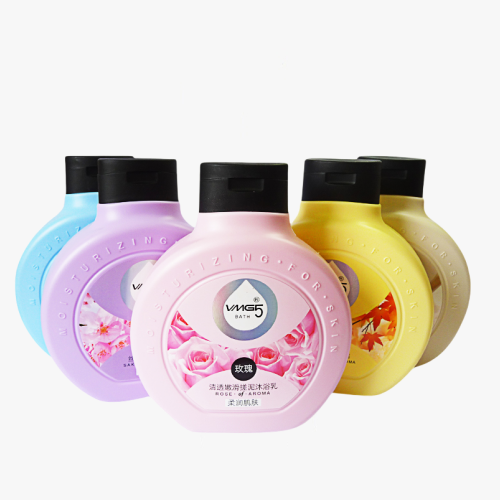 Body bath/Milk shower gel,430ml rubbing mud shower gel,Whitening and rejuvenating the skin