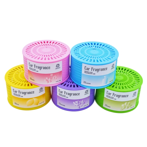 Cross-border supply 215g solid air freshener English version car perfume aromatherapy factory direct supply home car interior odor removal long-lasting deodorant