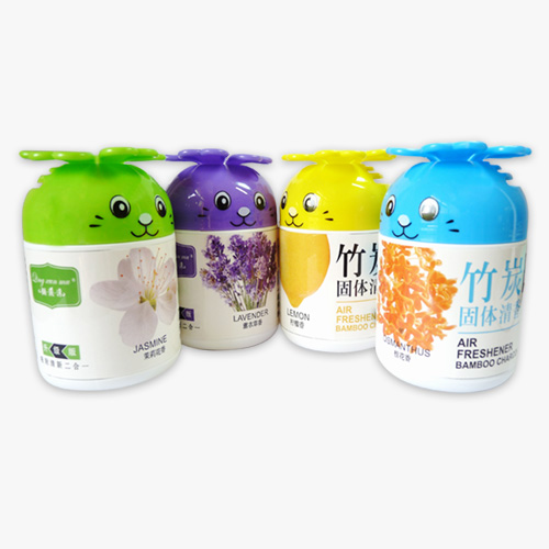 Qingxunmu 185g bamboo charcoal cream solid air freshener Get rid of the smell aromatic agent adsorption